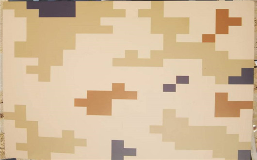 潜江荒漠迷彩漆喷涂